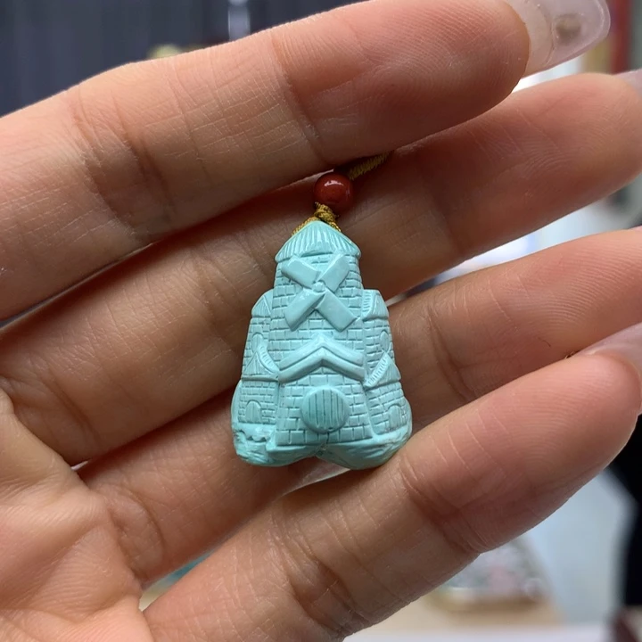 绿松石未镶嵌配饰