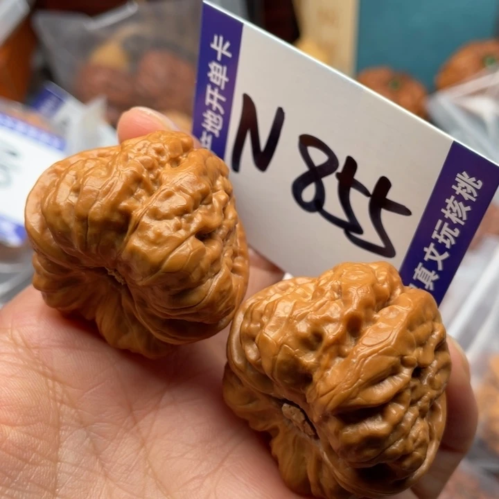 文玩核桃把件蛙蛙39尺