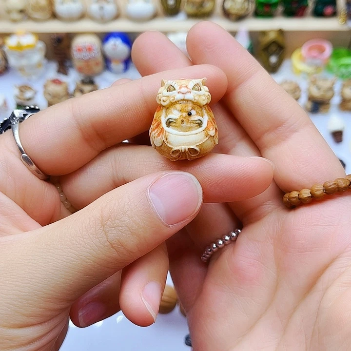 其他鹿骨手工打磨配饰