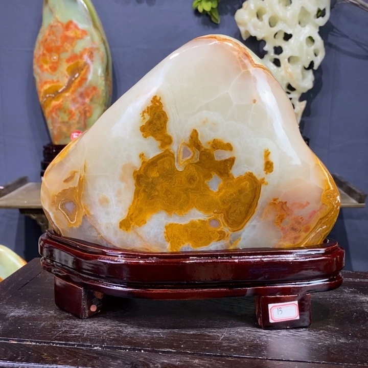 石材精品古青石摆件
