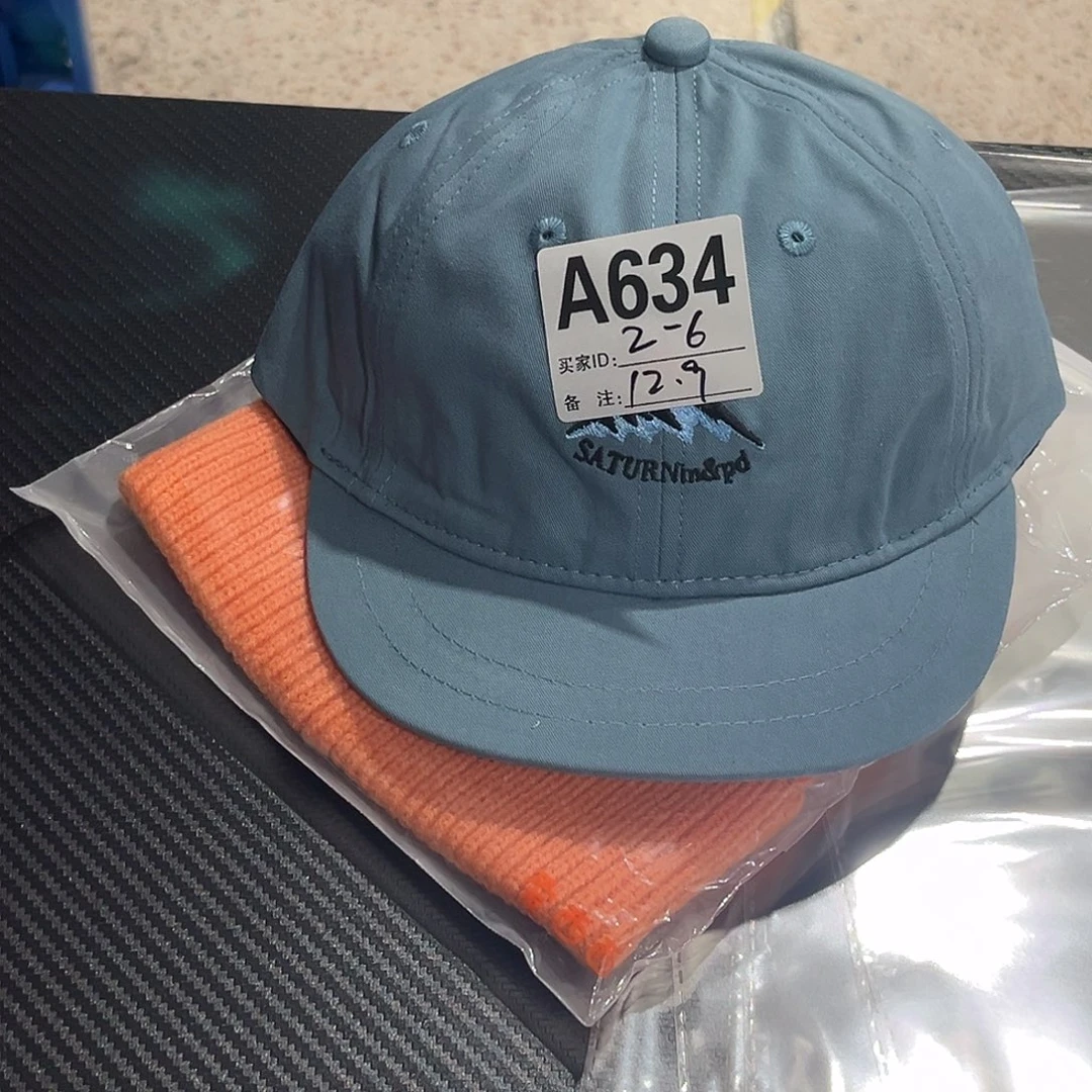 纯棉2个儿童帽：634