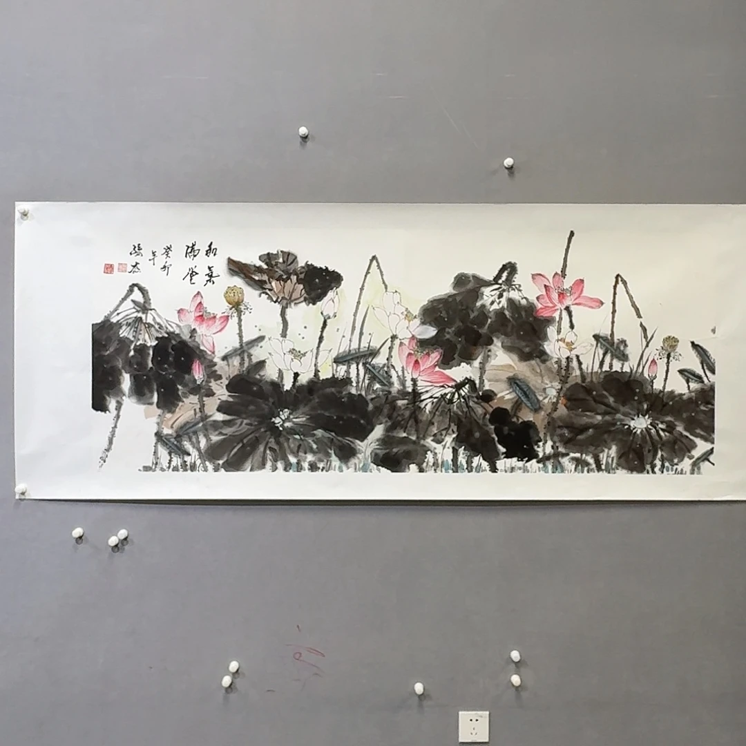 国画亲笔手绘放心去藏