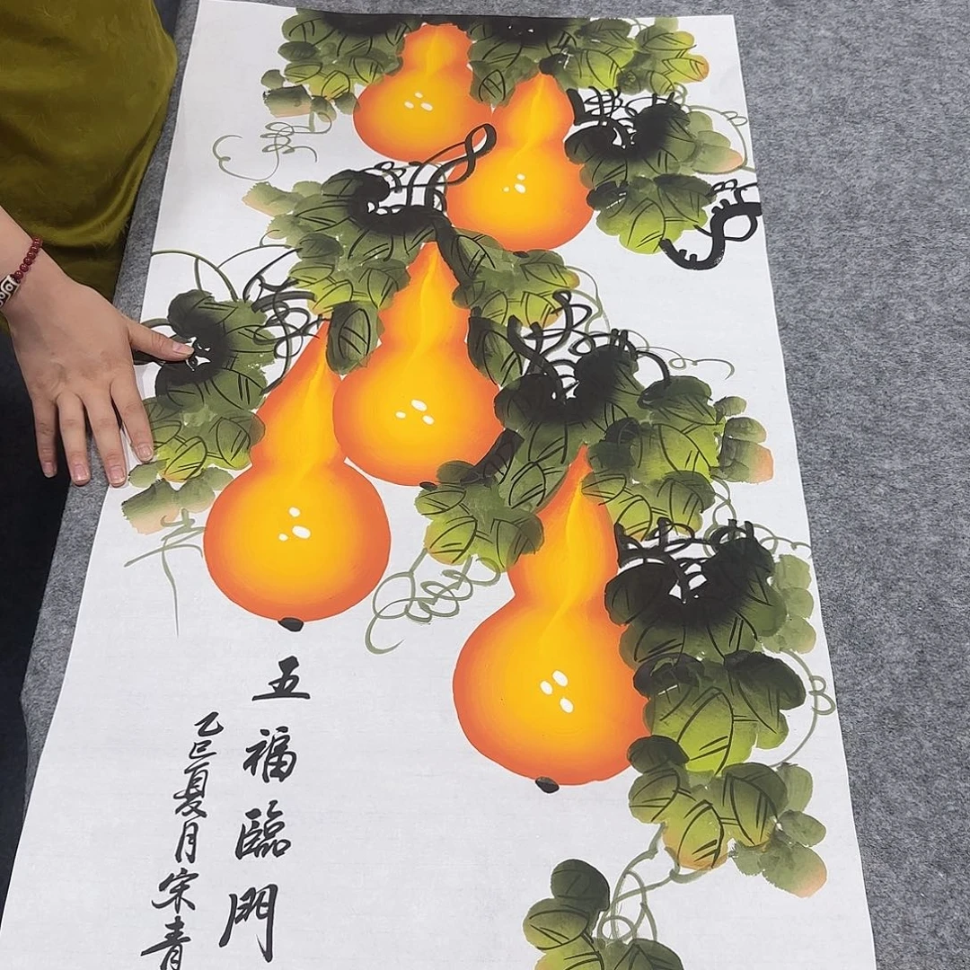 客厅年画装饰客厅