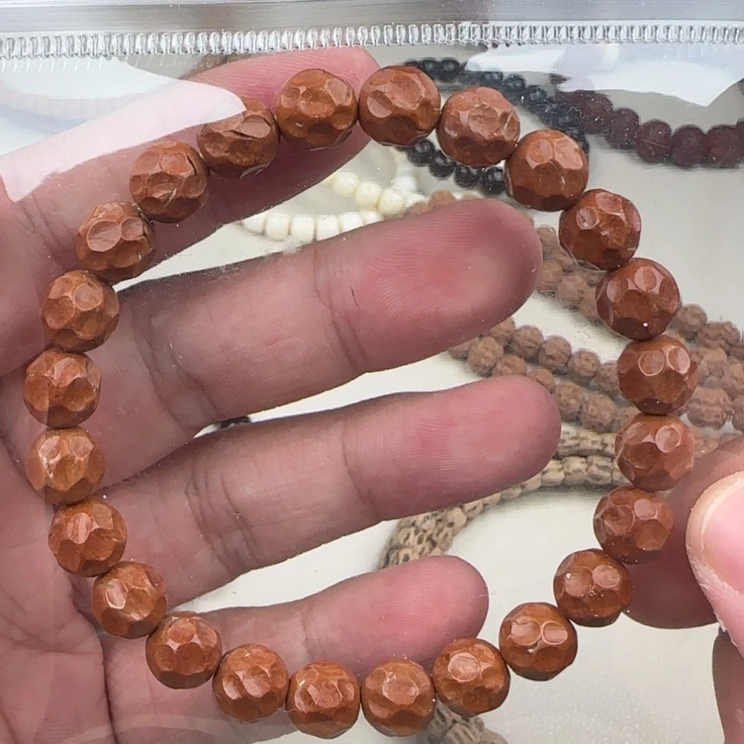 桃核吊坠龙纹手工雕刻