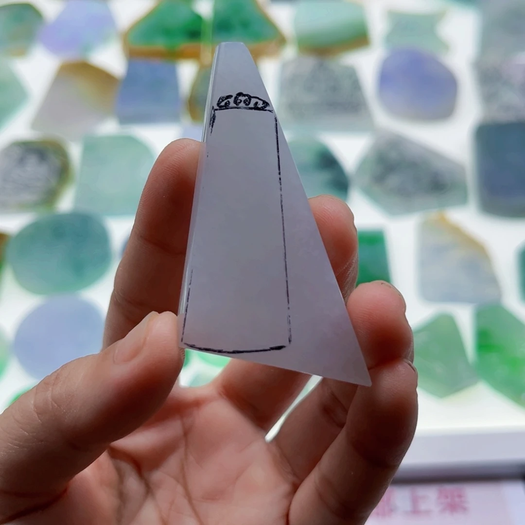 定制翡翠未镶嵌天然翡翠a货