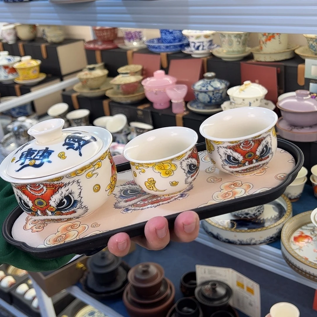 盖碗很漂亮我很喜欢