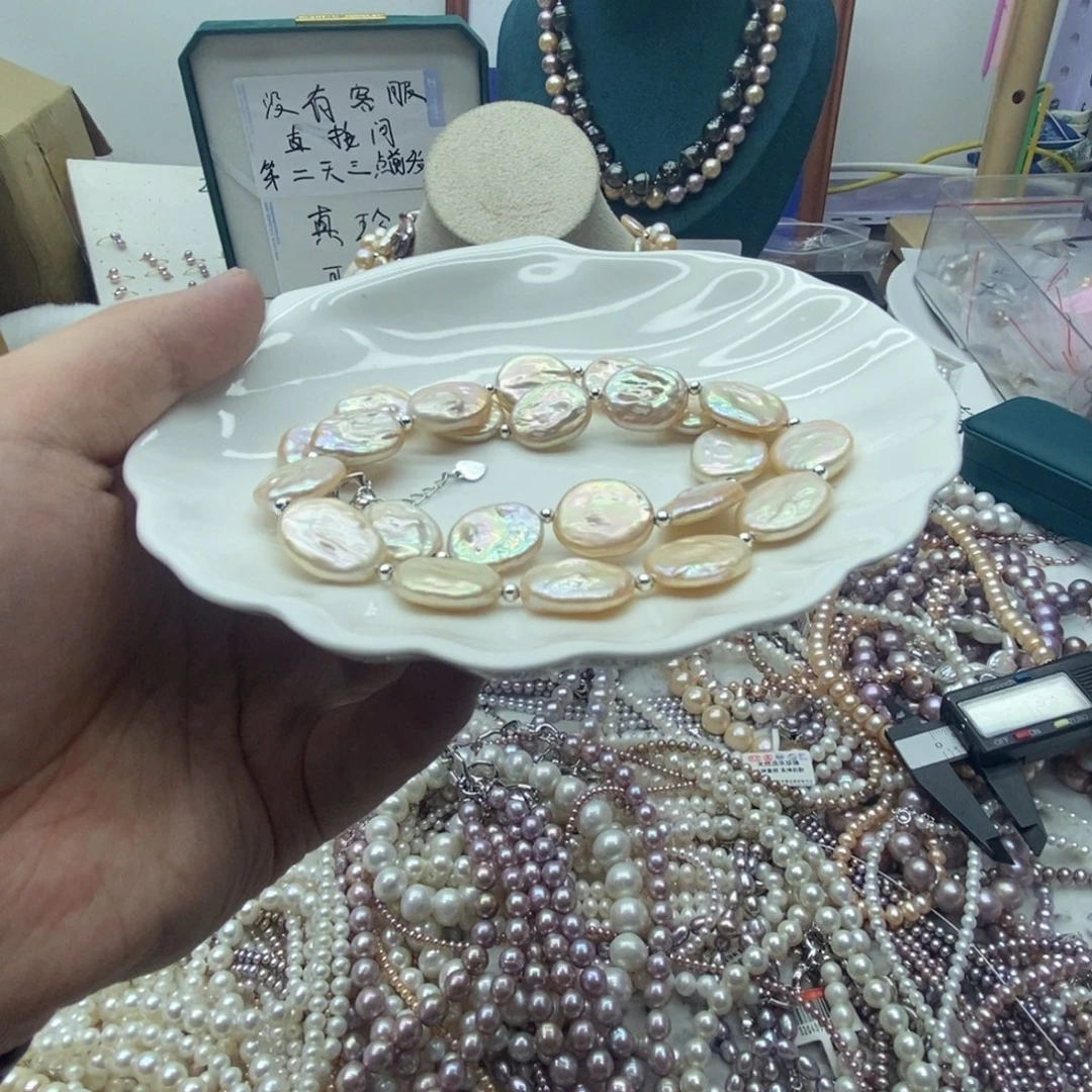 小***可合金淡水珍珠淡水珍珠