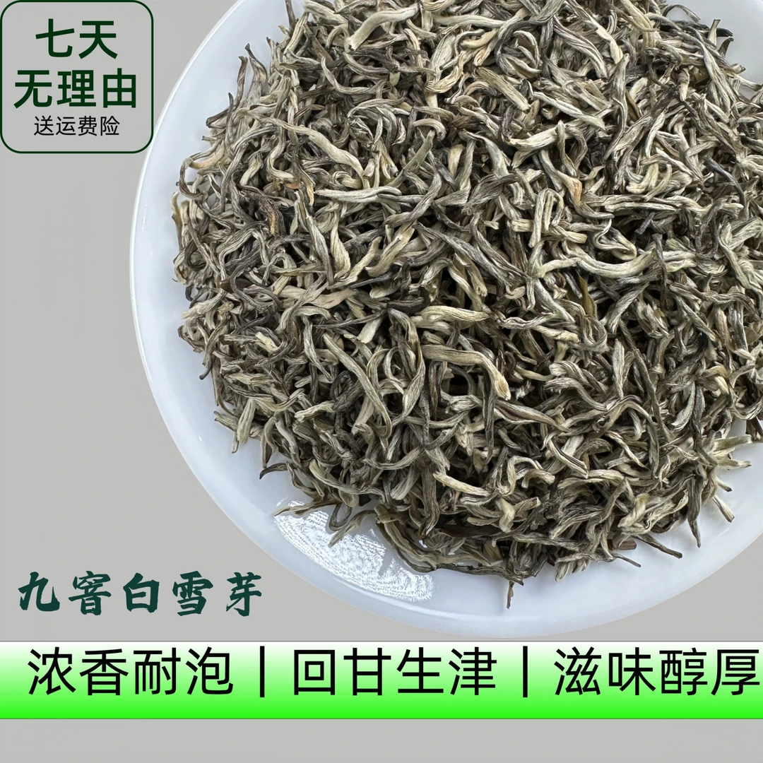 【九窨白雪芽】2025年茉莉花茶 浓香型 耐泡鲜香 口感厚重 嫩芽嫩叶