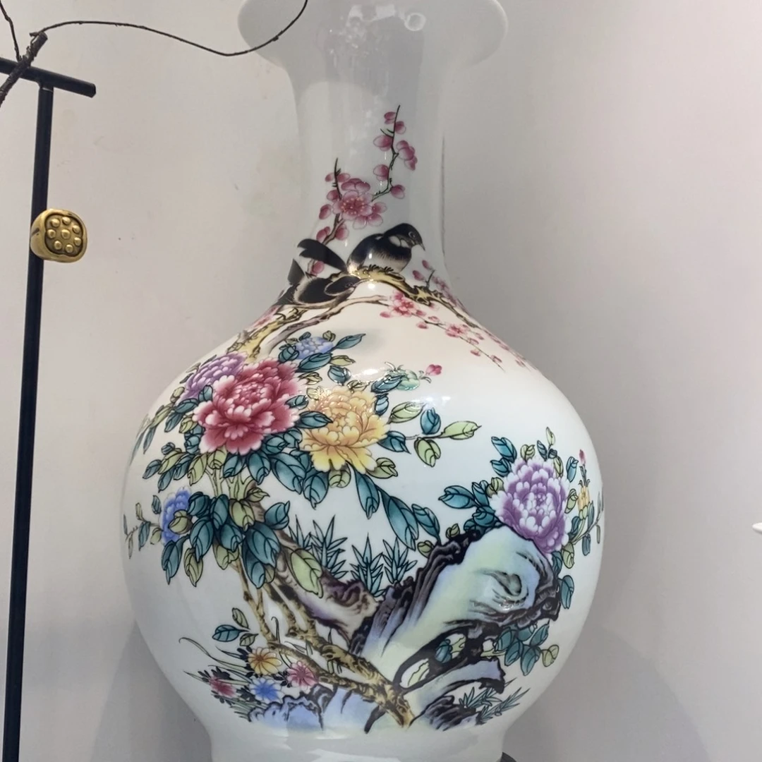 摆件景德镇陶瓷花瓶摆件