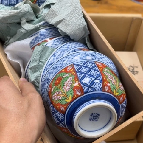瓷片摆件工艺品瓷器摆件777