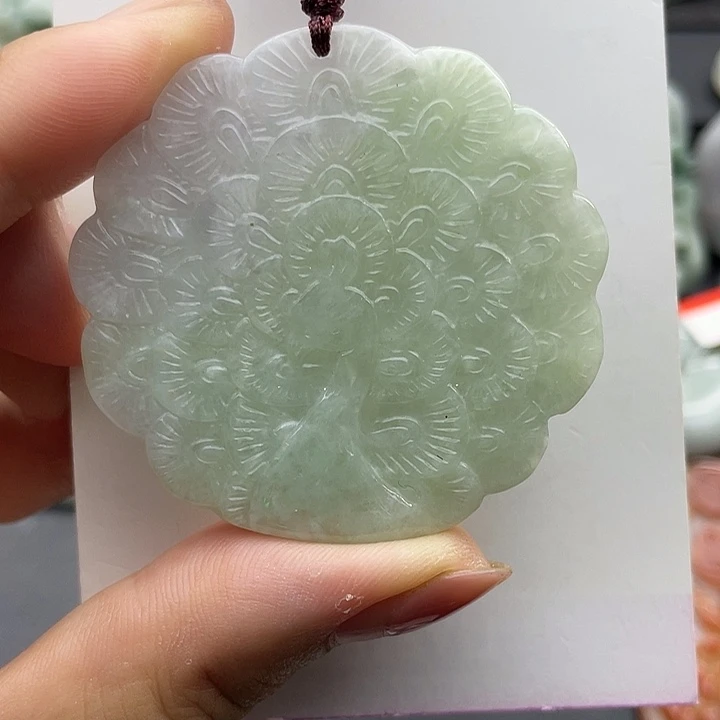 翡翠未镶嵌颈饰天然翡翠