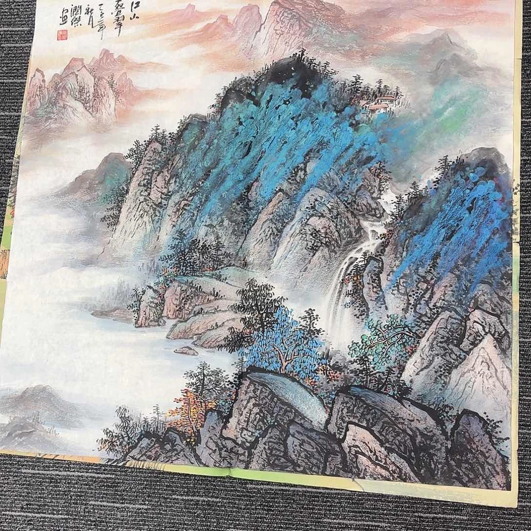 国画国画作品纯手绘