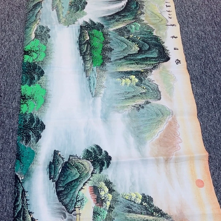 手绘作品节日放漏出