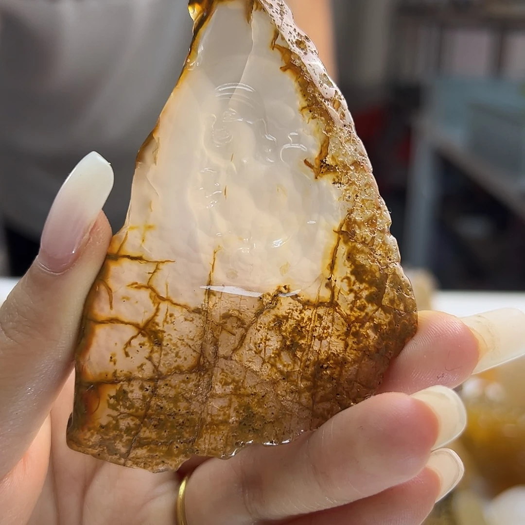 玛瑙/玉髓未镶嵌吊坠(不含链)