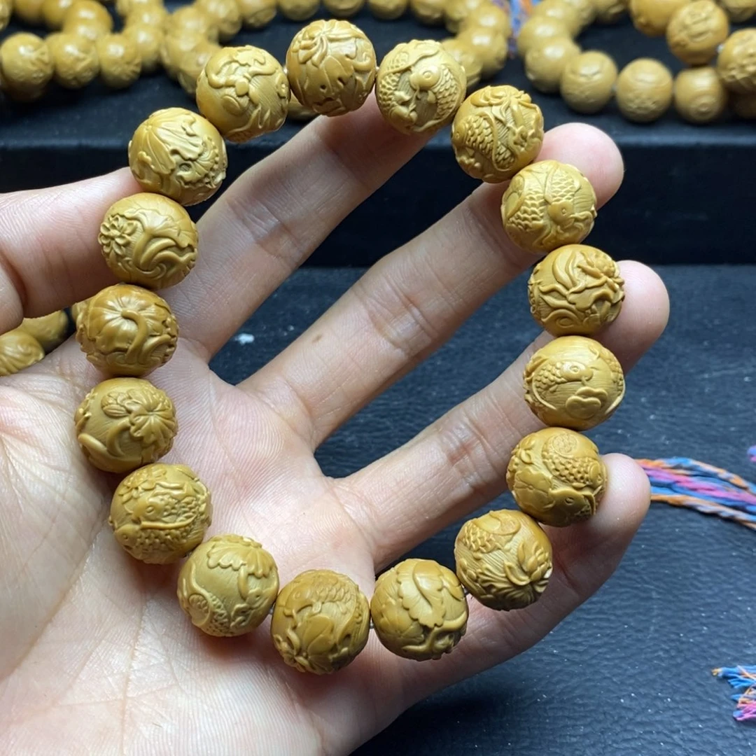 吊坠猴头核桃荷花鱼