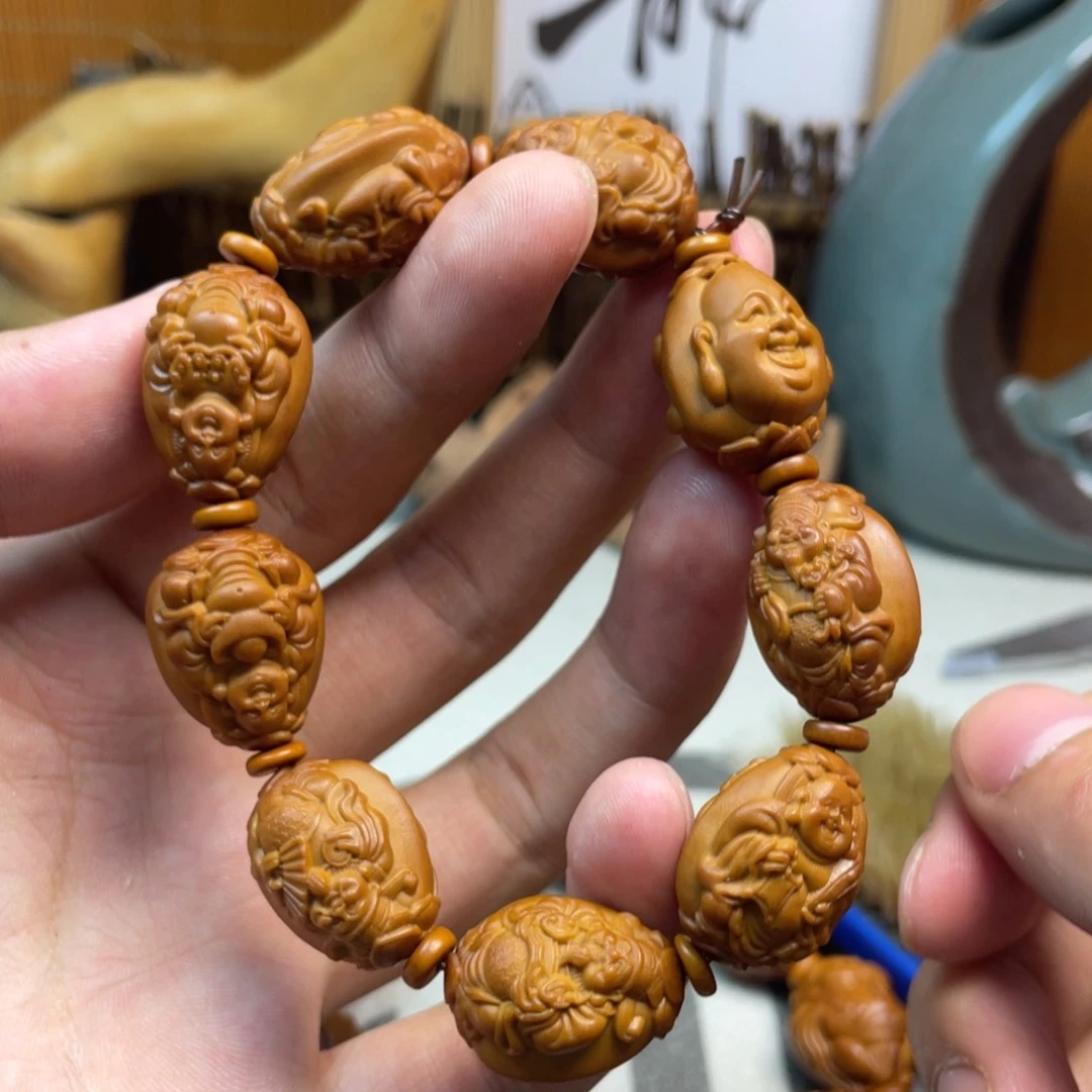 橄榄核手串/手链橄榄核雕工艺手串5119