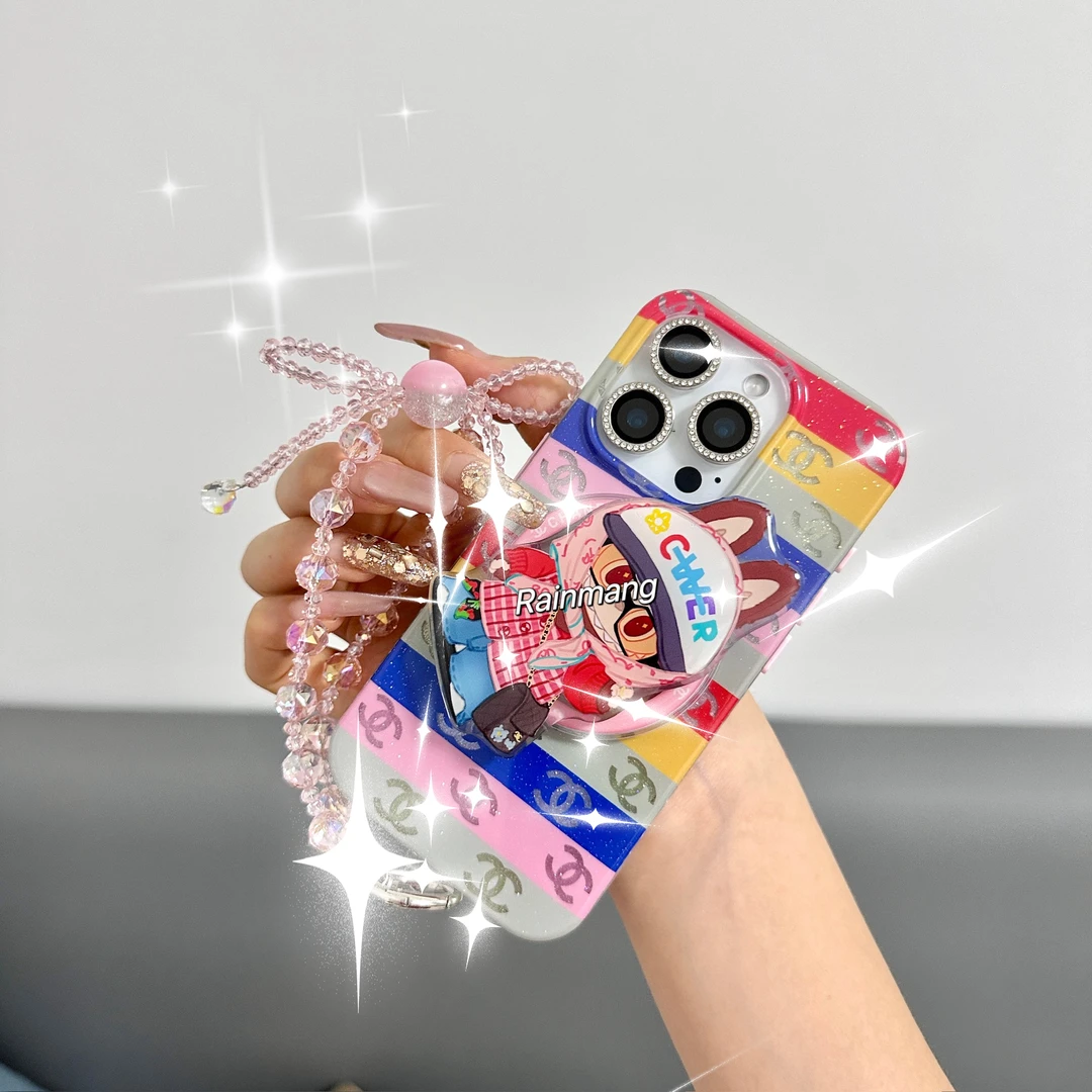 【GD同款】透明可爱适用iPhone17ProMax苹果15防摔支架ai手机壳1416