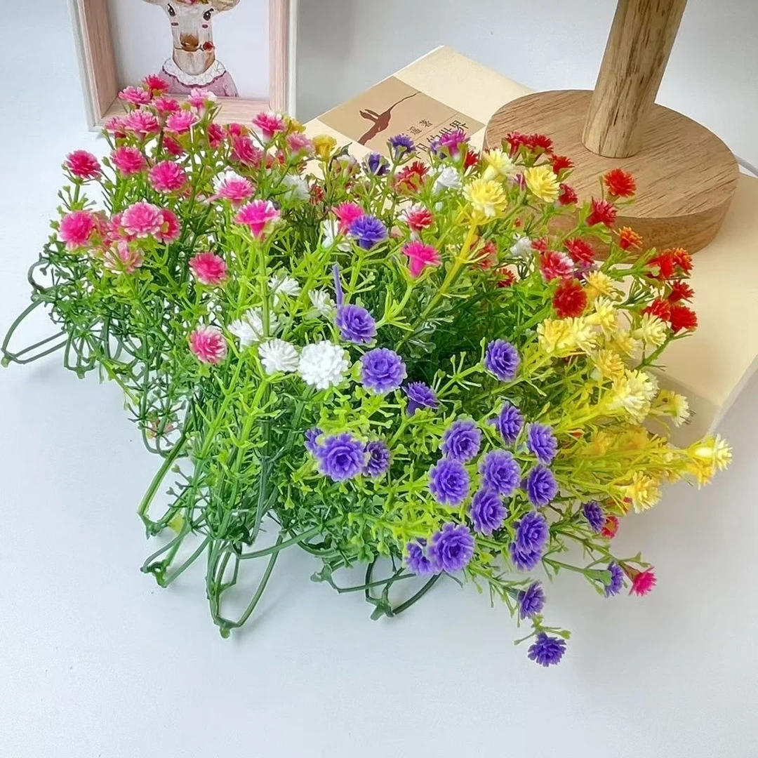 鲜花配饰塑料满天星花束配草装饰材料花束点缀