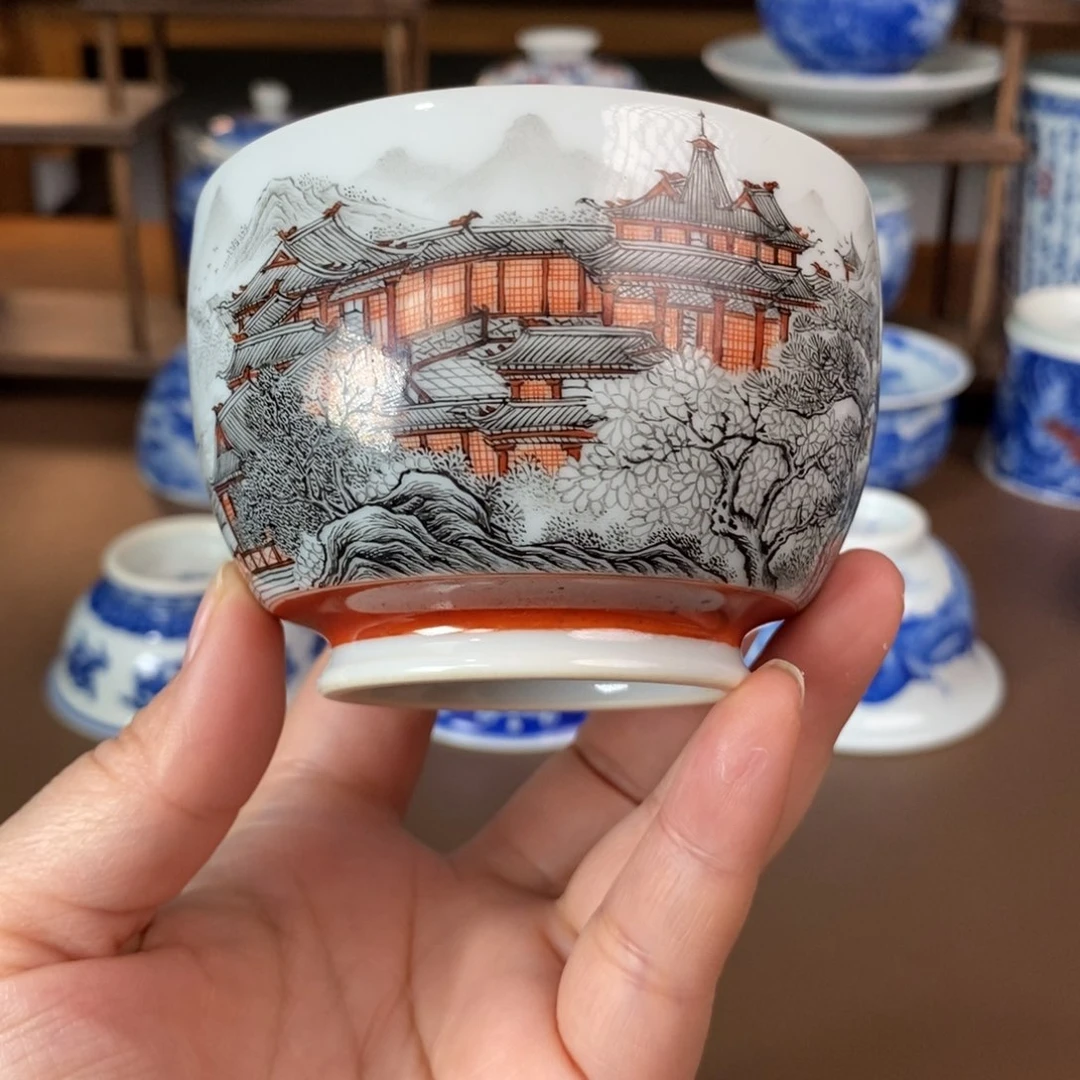 景德镇陶瓷手工手绘