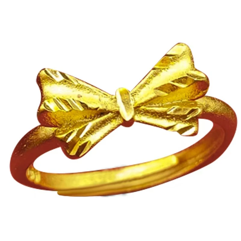 珠美1 精美精致时尚（E03）蝴蝶活口新款经典高端男女戒指