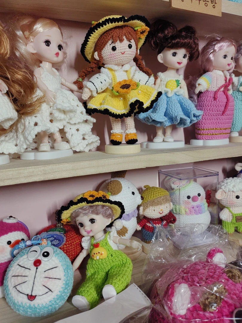 直播间专拍，人偶挂件