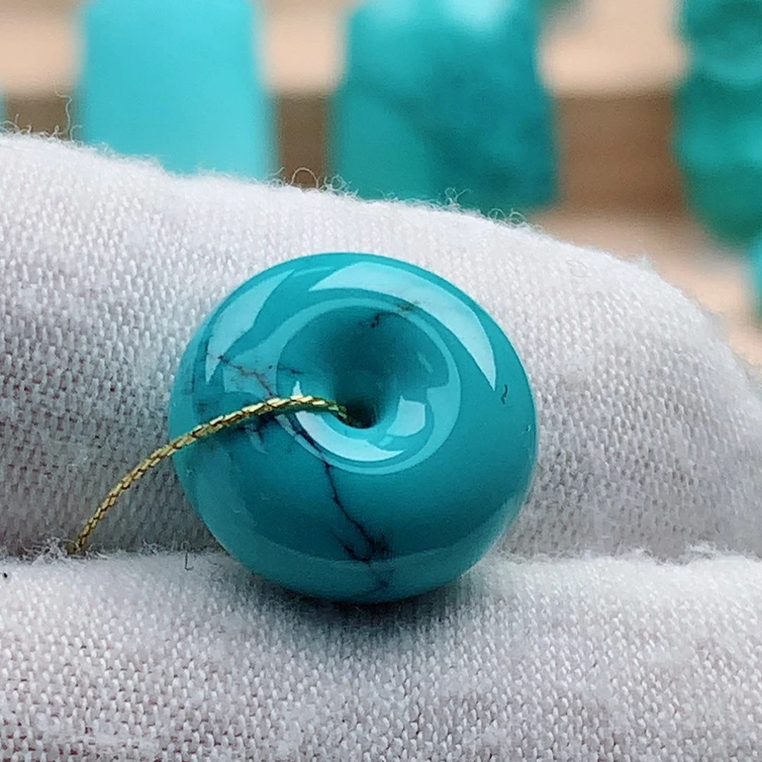 绿松石未镶嵌平安扣