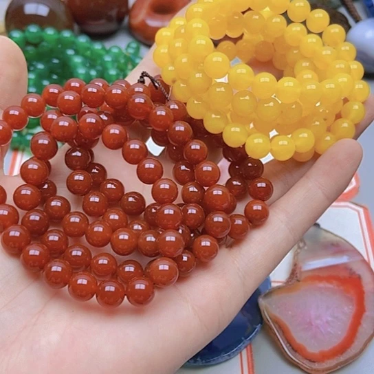 【闪购商品】玛瑙/玉髓未镶嵌珠宝半成品伟*