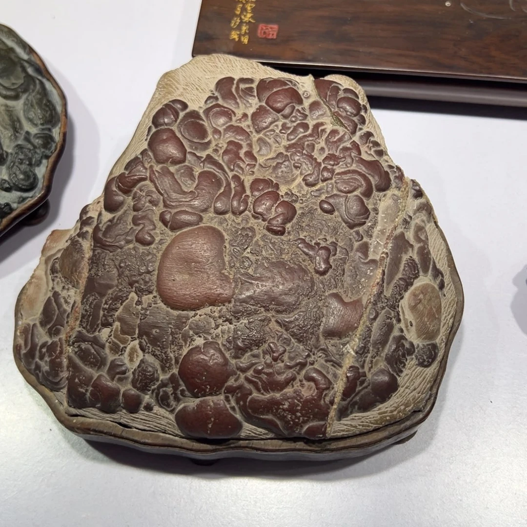 石材灵璧珍珠石菜