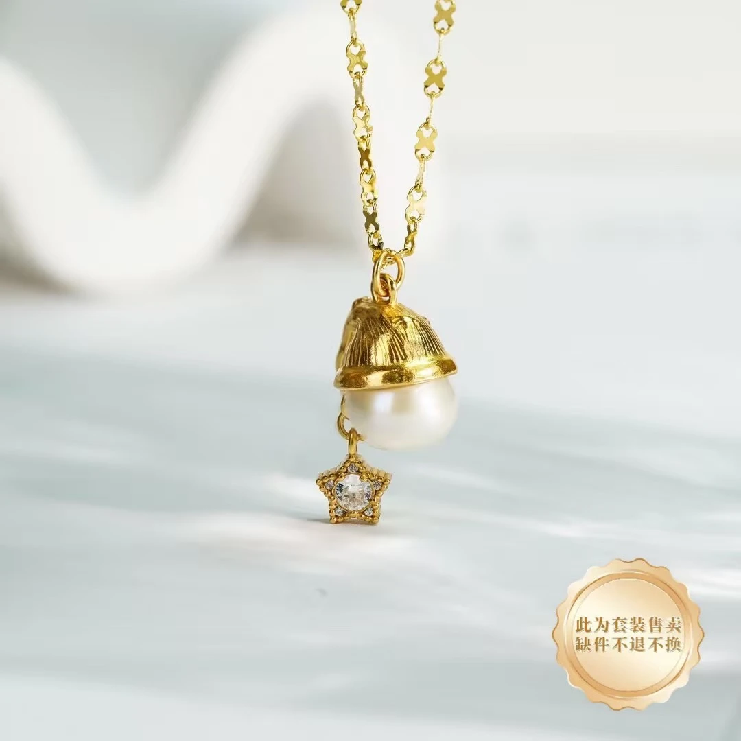 【小北严选】淡水珍珠套链22-56H34X462【多样性发一件】约10mm