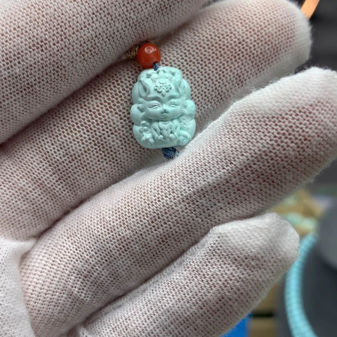 绿松石挂件未镶嵌