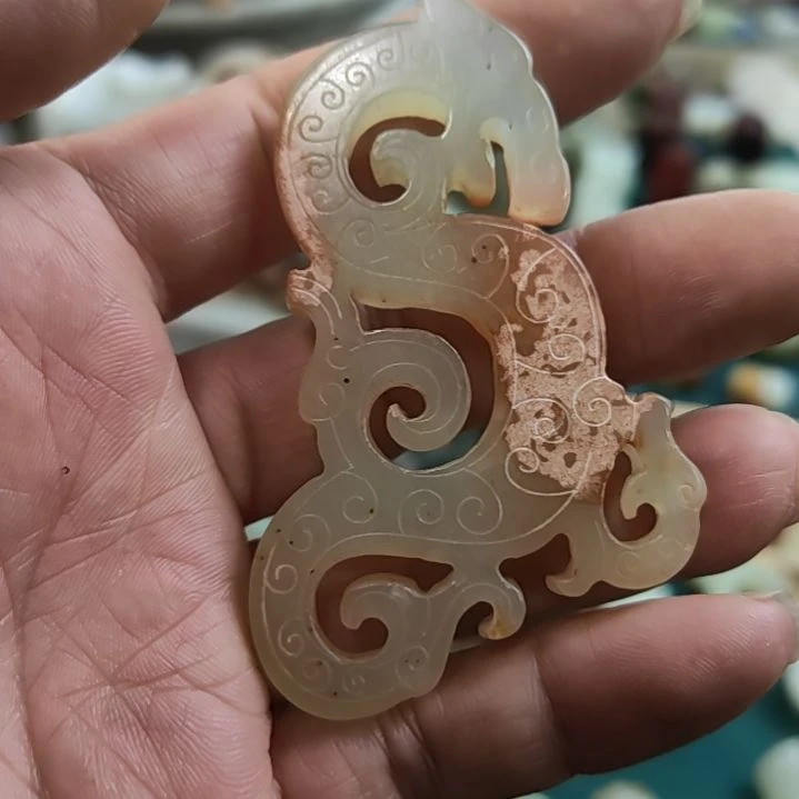 和田玉（糖玉）未镶嵌挂件