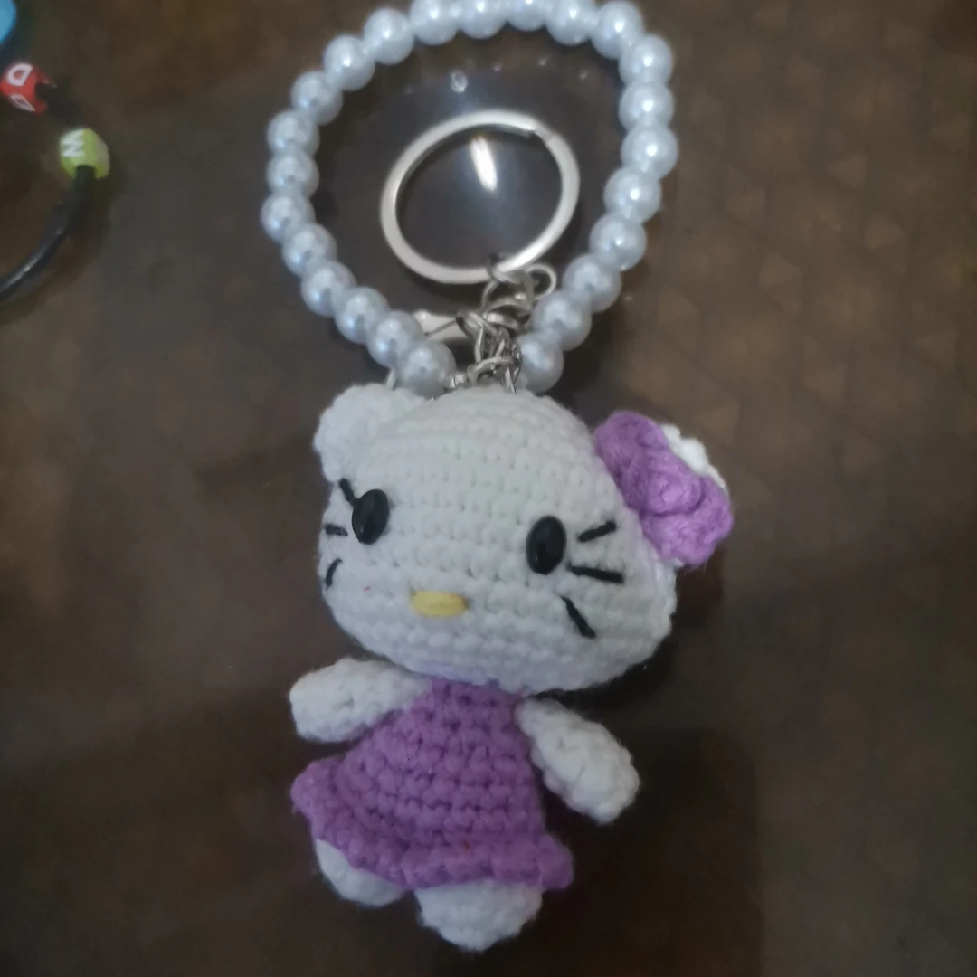 kitty成品挂件钩织