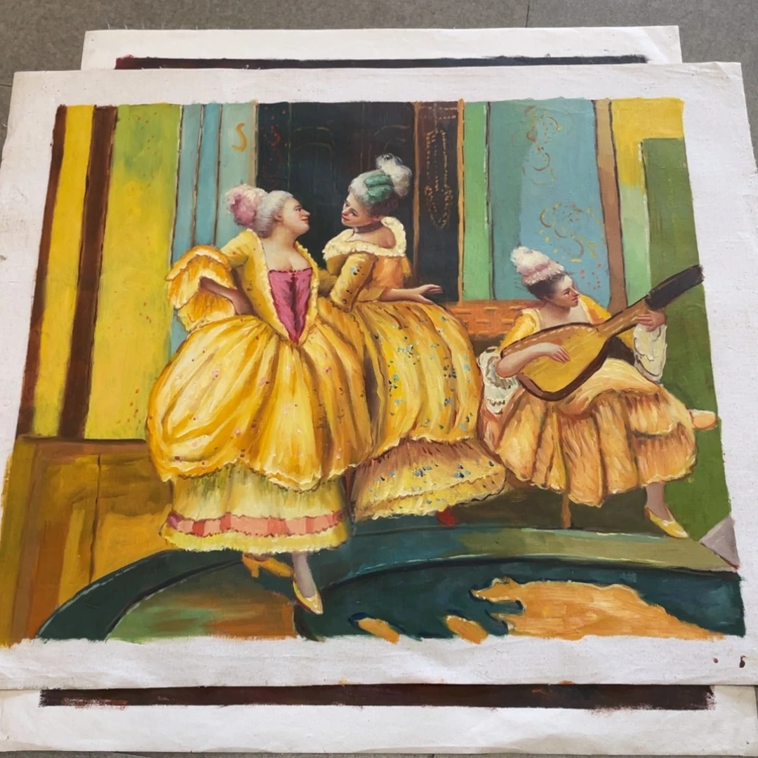 油画油画作品入选5060