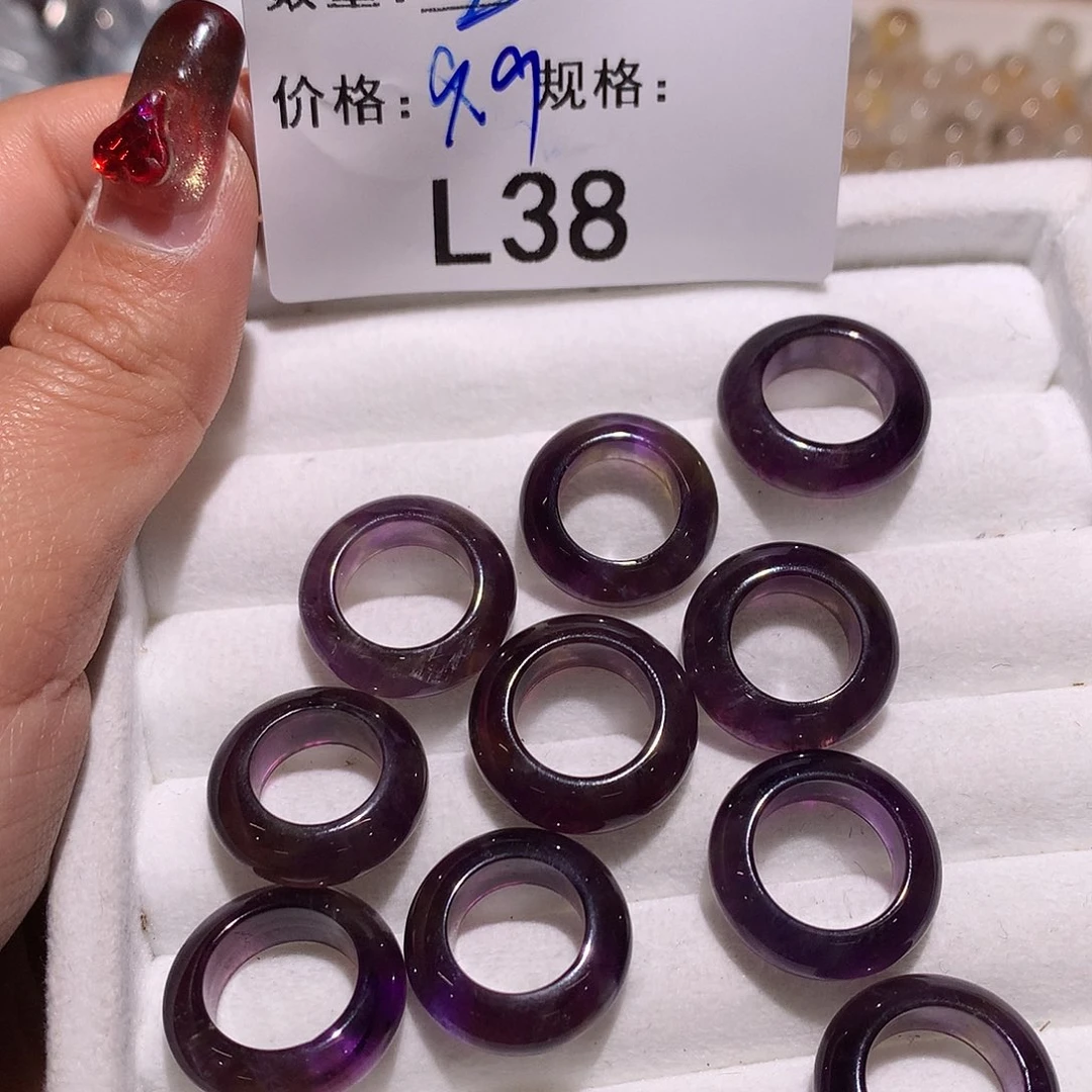 紫晶颈饰未镶嵌多样化发2个38