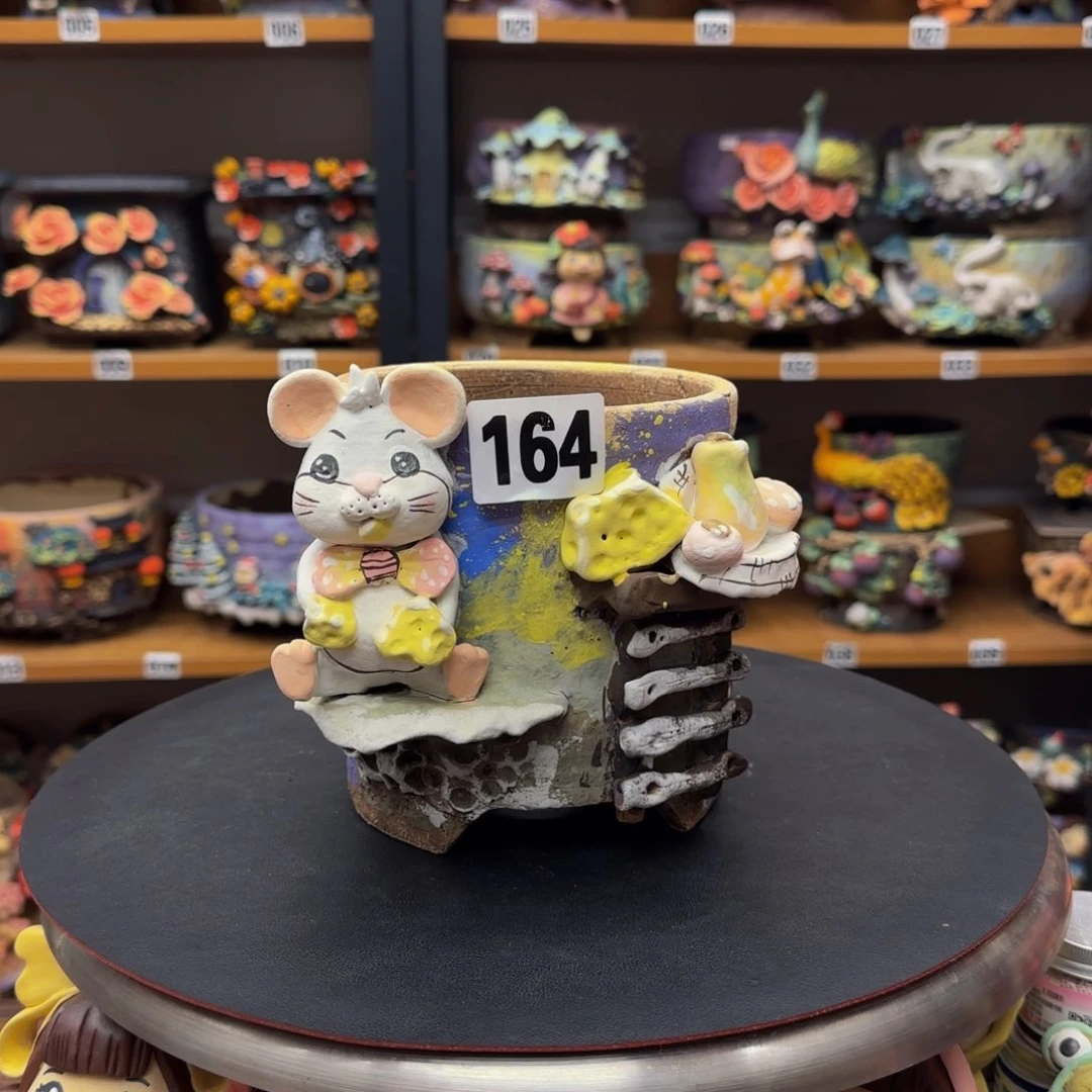 【闪购商品】粗陶手捏