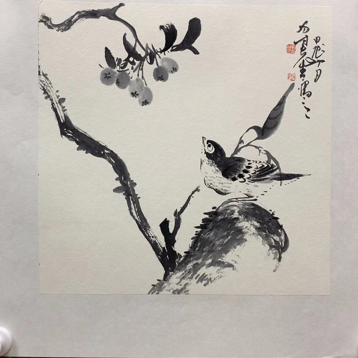 国画水墨丹青水墨