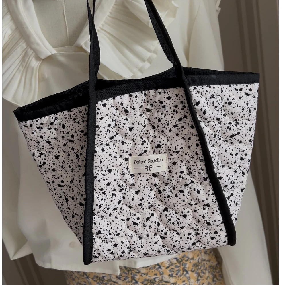 韩国进口泼墨饺子手提包单肩包