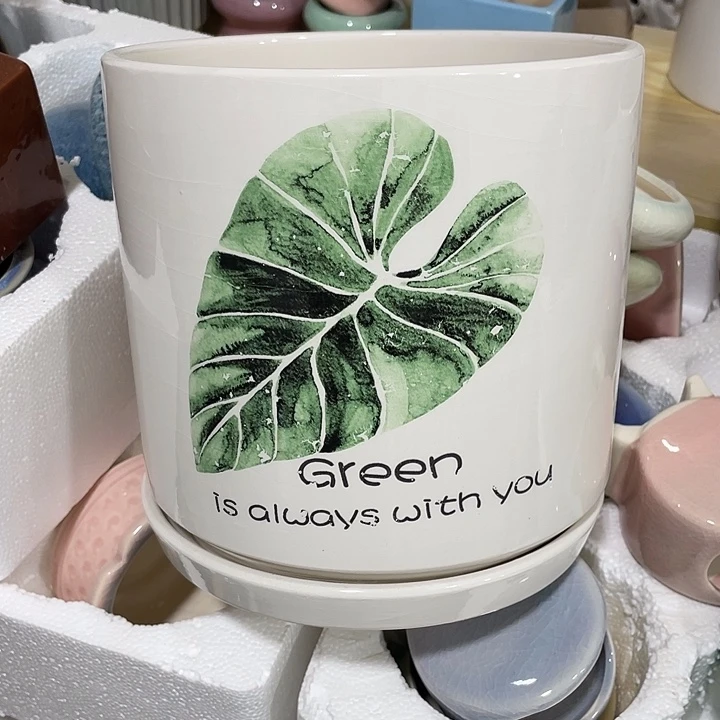 陶瓷花盆凑12米包邮