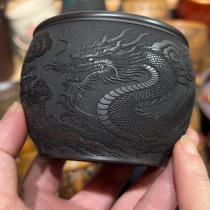 茶杯紫砂宜兴紫砂主人杯