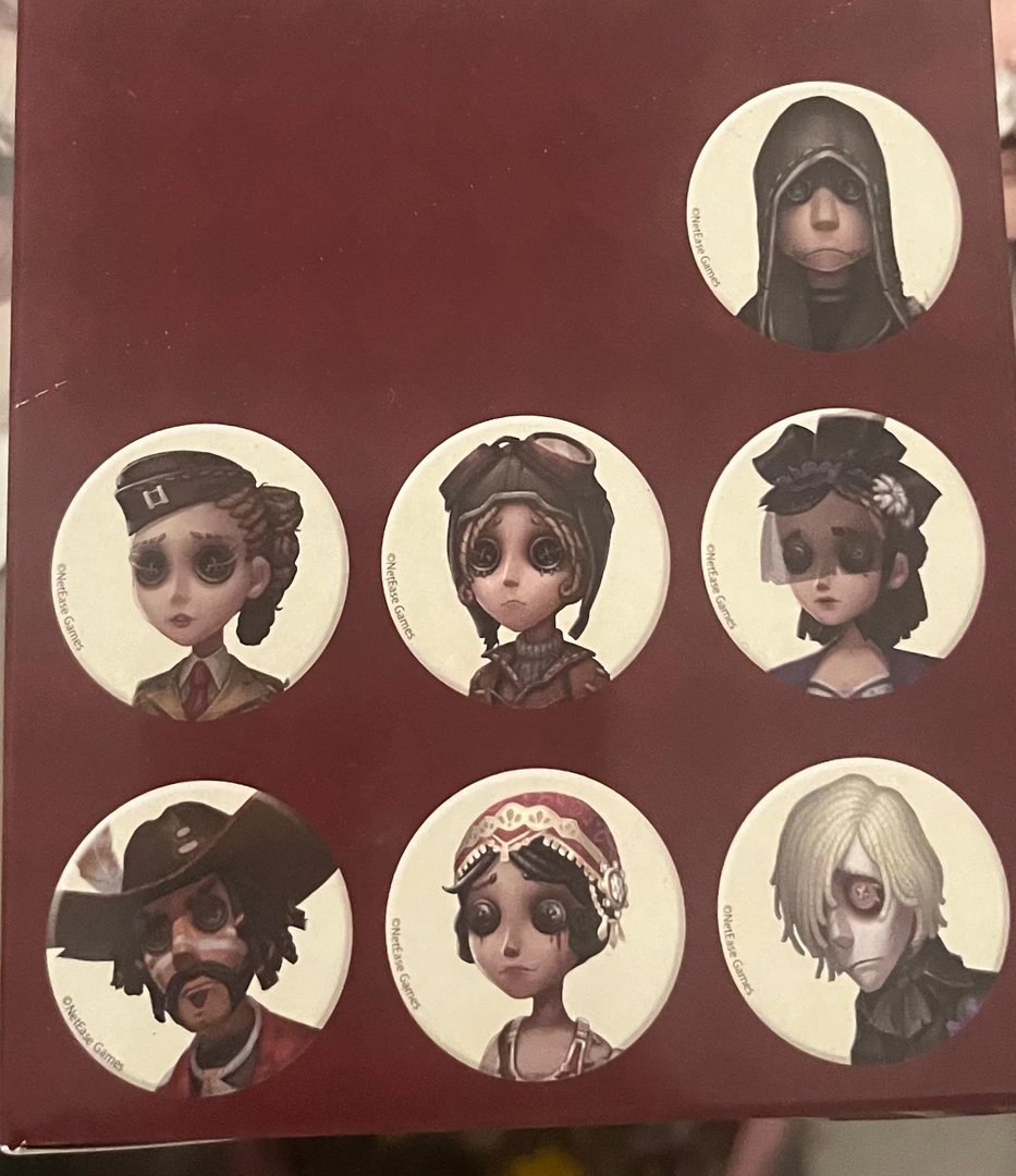 第五人格白底吧唧（正版场贩日谷包邮）