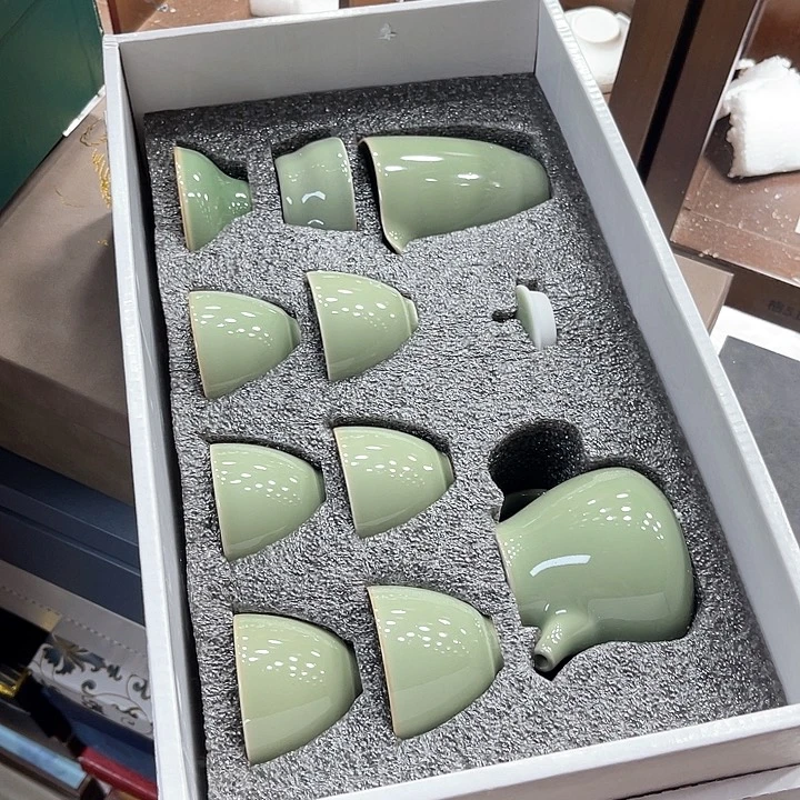 孤品茶具套装等。