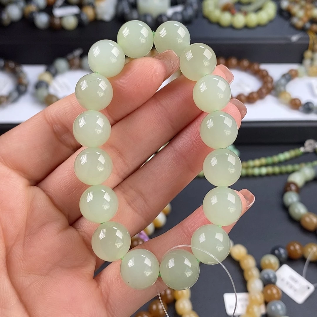 和田玉手串未镶嵌