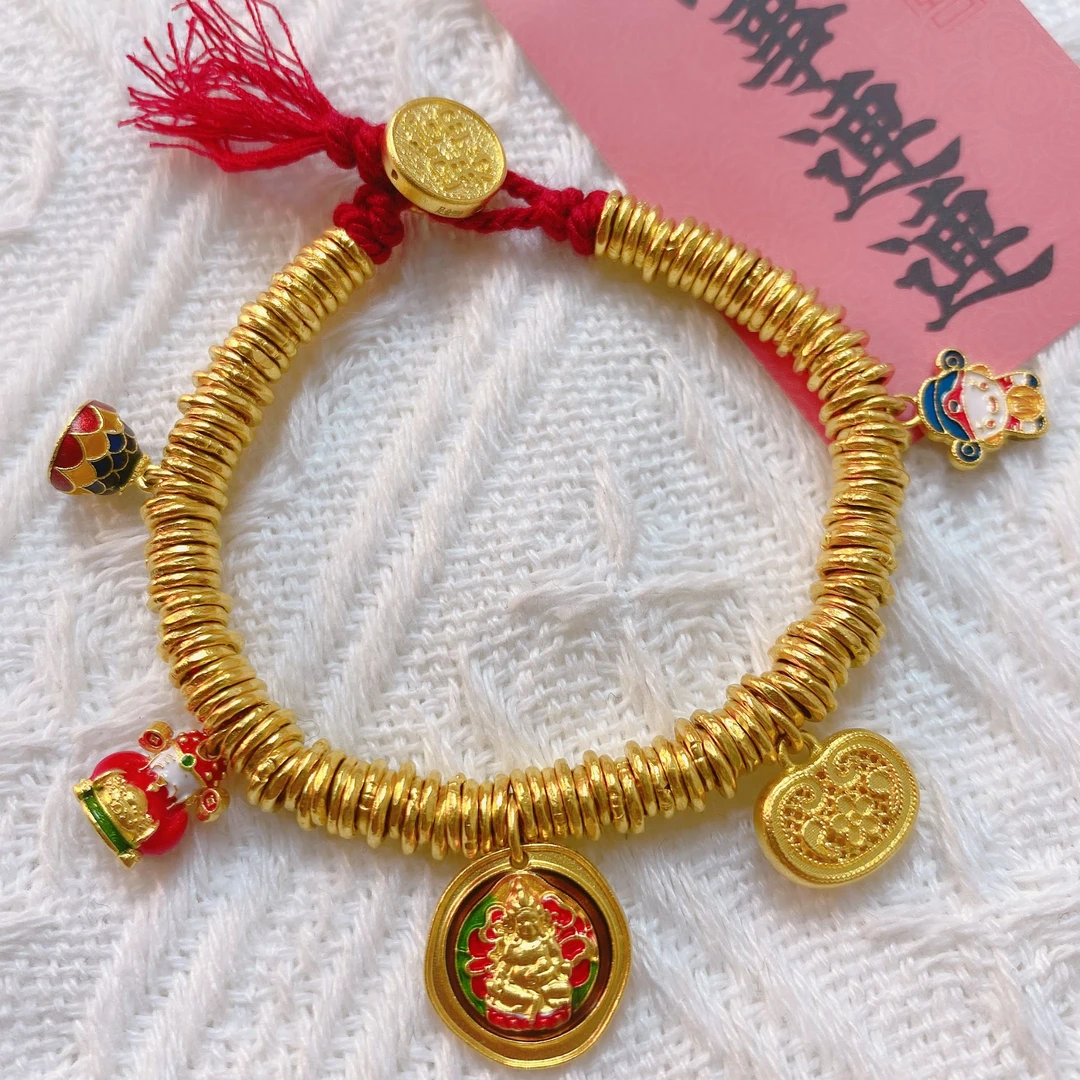 足金999 黄金投资金  卡5盘缠 16.5手围 40.99克