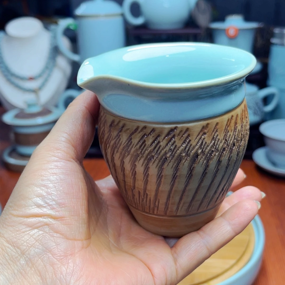 【闪购商品】河南原产地汝瓷，茶器摆件微瑕