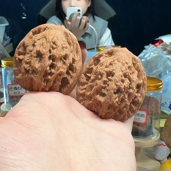 吊坠桃核蓟县虎头43尺