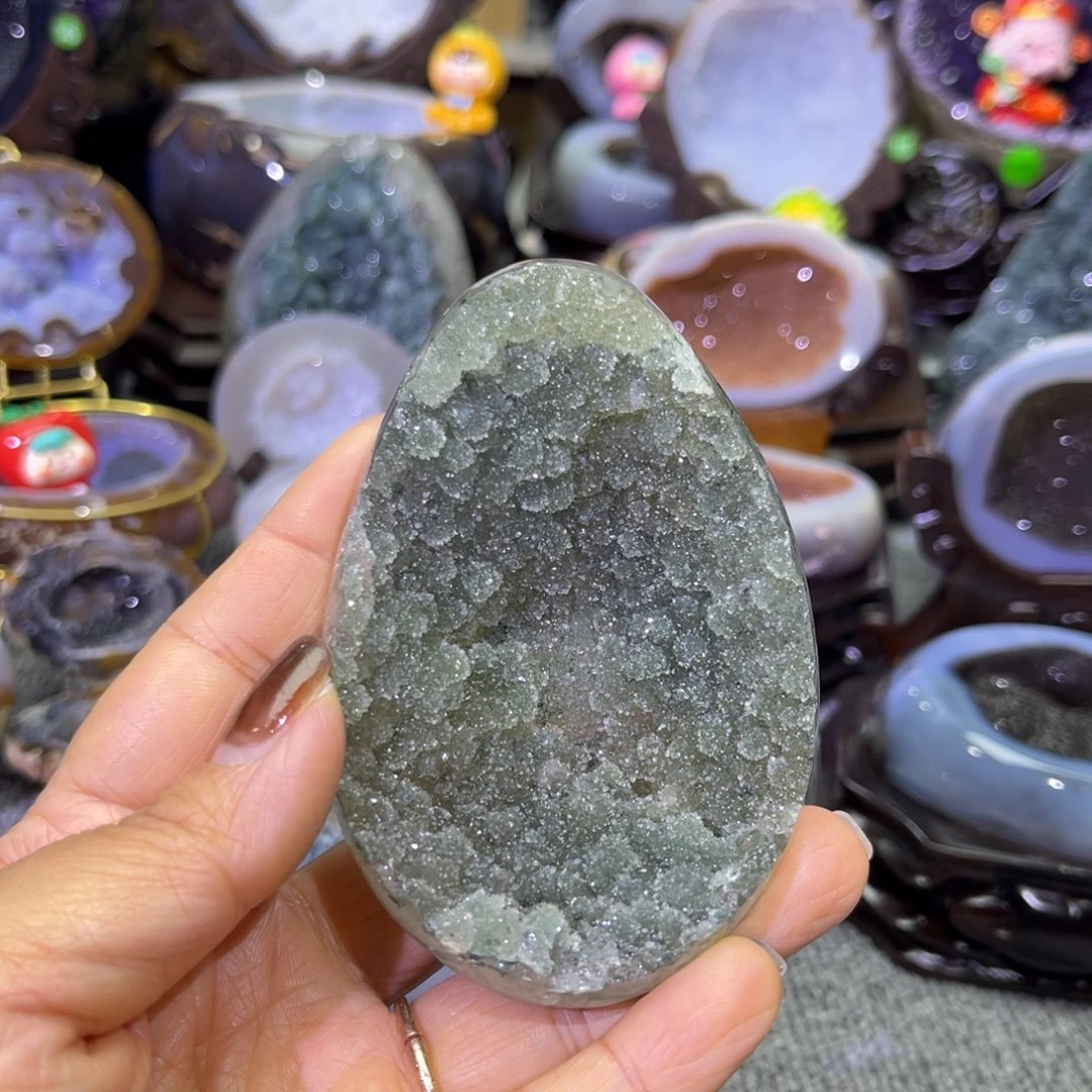 未镶嵌摆件紫晶水晶