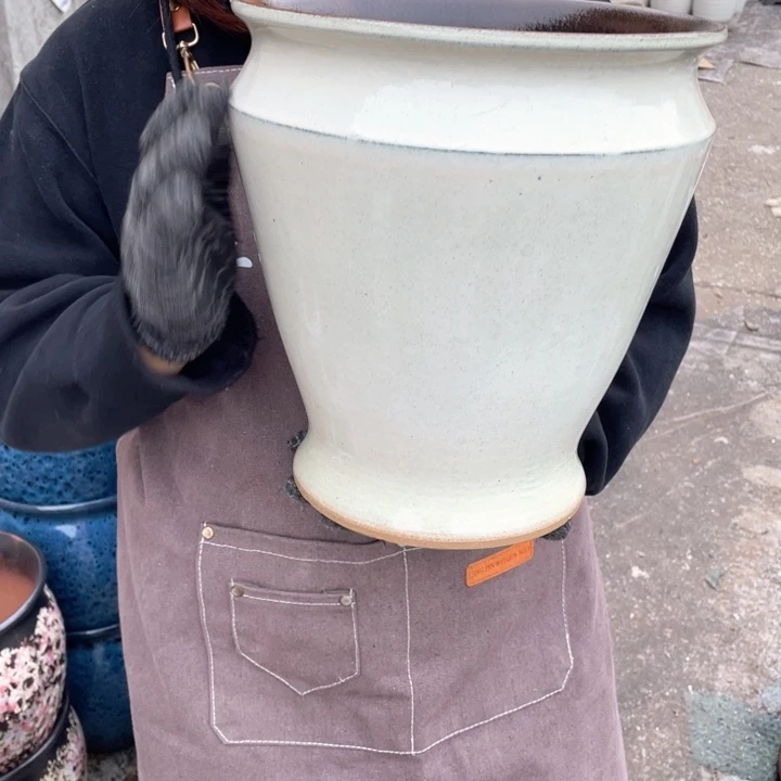 紫砂花盆口25高30正品正品