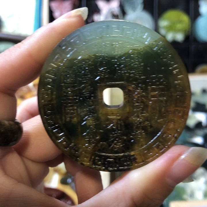 未镶嵌岫玉岫玉挂件