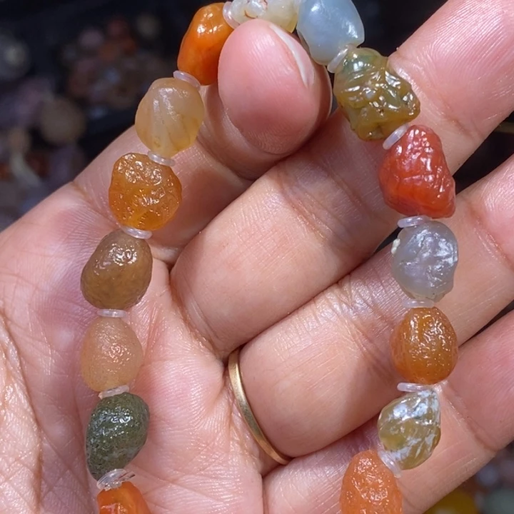 玛瑙/玉髓珠宝半成品未镶嵌