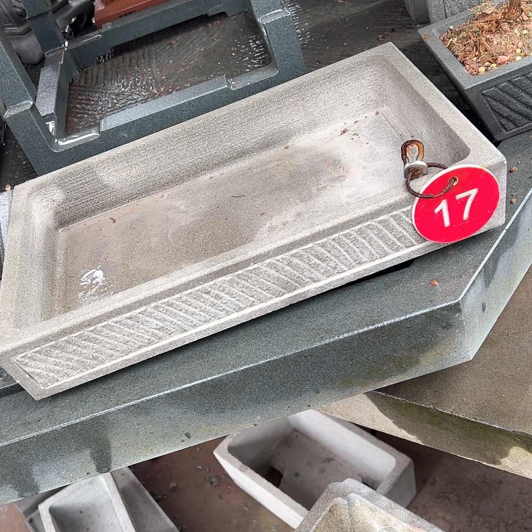 石头青石花盆青石花盆